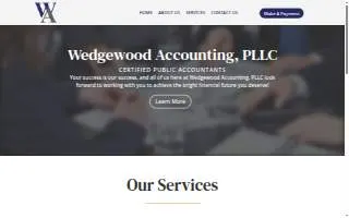 Wedgewood Accounting, PLLC website