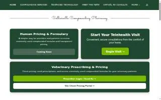 Collierville Compounding Pharmacy website