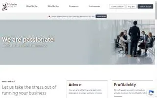 Hylander CPA Firm PLLC website