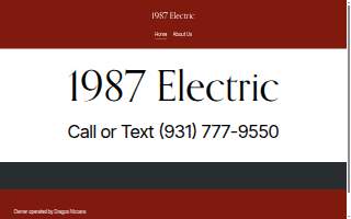 1987 Electric