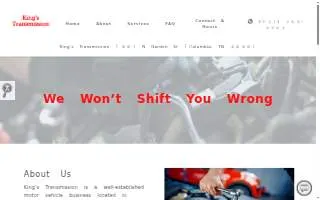 Columbia Auto Repair & Quality Transmission website