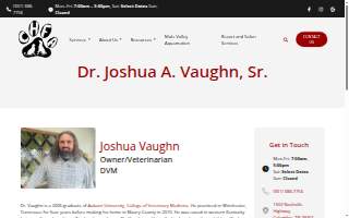 Columbia Hospital For Animals: Vaughn Joshua A DVM