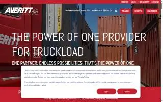 Averitt Express Corporate Headquarters website