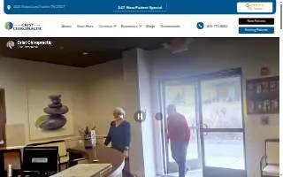 Crist Chiropractic website