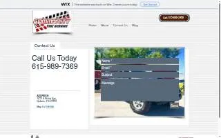 Community Tire Service website