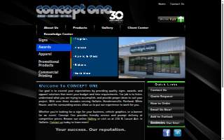 Concept One Custom SIGNS-AWARDS-APPAREL