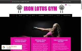 Iron Lotus Gym website