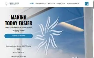 Integrity Home Medical website