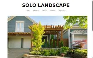 Solo Landscape, LLC website
