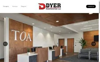 Dyer Construction LLC website