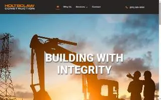 Holtsclaw Construction Company, LLC website