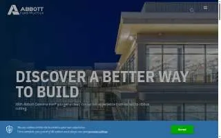 Abbott Construction of Jackson website