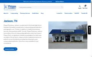 Phipps Pharmacy website