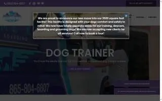 Sublime K9 Training & Boarding, LLC website