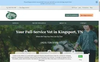Colonial Heights Animal Hospital website