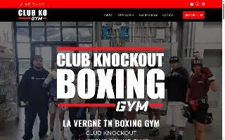 Club Knockout Boxing Gym website