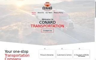 Conard Transportation, Inc website