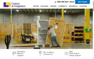 Craters & Freighters Nashville website