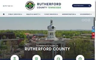 Rutherford County Recycling Center website