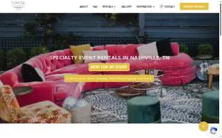 Spark Vintage Rentals website