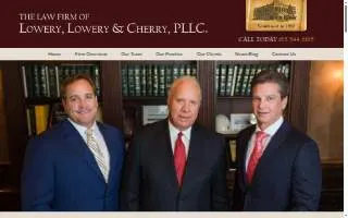 Lowery Lowery & Cherry website