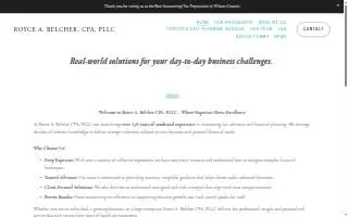 Royce Belcher CPA website