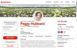 Peggy Hubbard - State Farm Insurance Agent