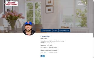 Chris Kilby Realtor Blevins Group, Realty Executives