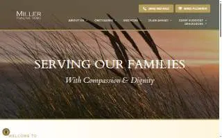 Miller Funeral Home of Maryville website