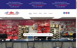 All Rite Plumbing Parts website