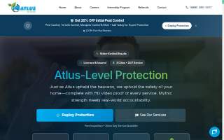Atlus Pest Solutions Memphis