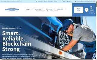Blockchain Towing LLC website