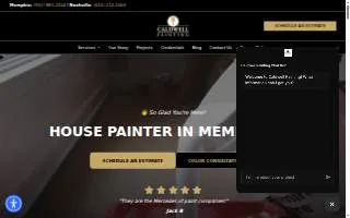 Caldwell Painting Memphis website