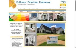 Calhoun Painting Company of Memphis website