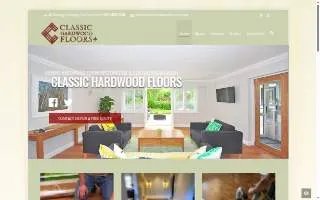 Classic Hardwood Floors of Memphis website