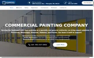 Commercial Painting Co website