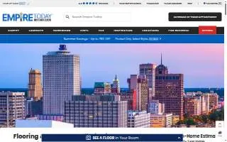 Empire Today - Memphis website