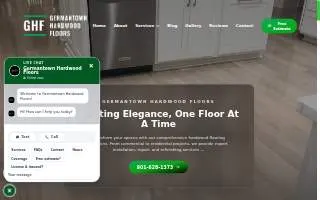 Germantown Hardwood Floors website