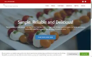 Heart & Soul Catering Inc. website