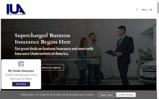 Insurance Underwriters of America website