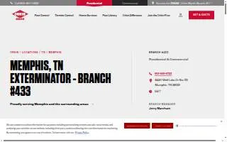 Orkin of Memphis website