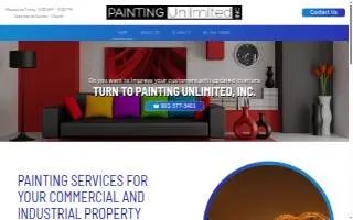 Painting Unlimited of Memphis website