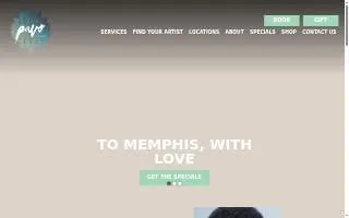 Pavo Salon website