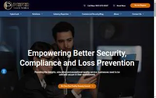 Peifer Security Solutions website