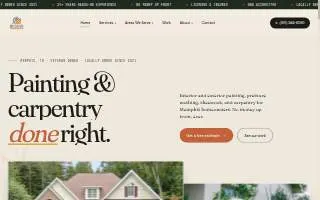 Pro Painter Carpentry Plus website