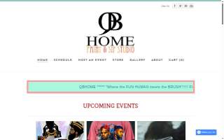 QBHOME Paint & Sip