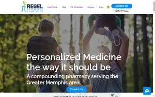 Regel Pharmalab of Memphis website