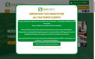 Tax Force & MASS Business Brokers website