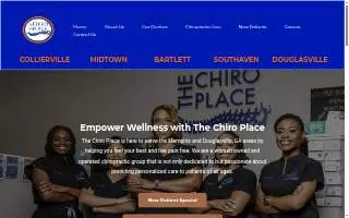The Chiro Place Collierville website