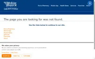 The Medicine Shoppe Pharmacy of Memphis website